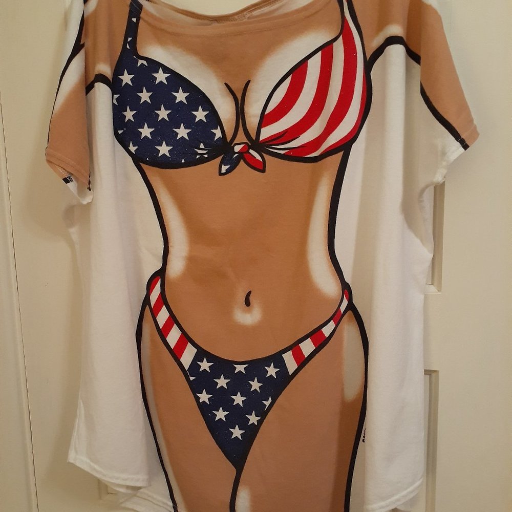 Vintage T-Shirt, Beach Cover-Up or Nightie